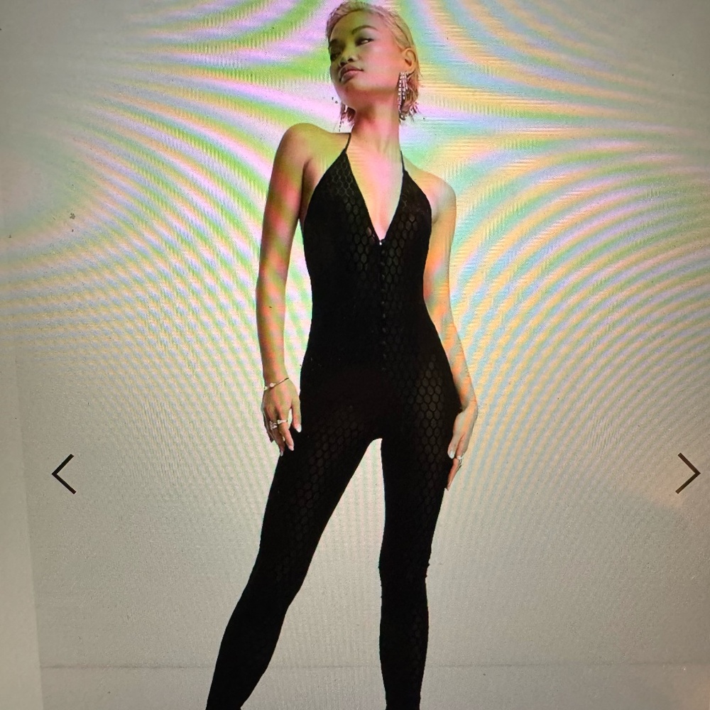 Amy Lynn halterneck Kitty catsuit